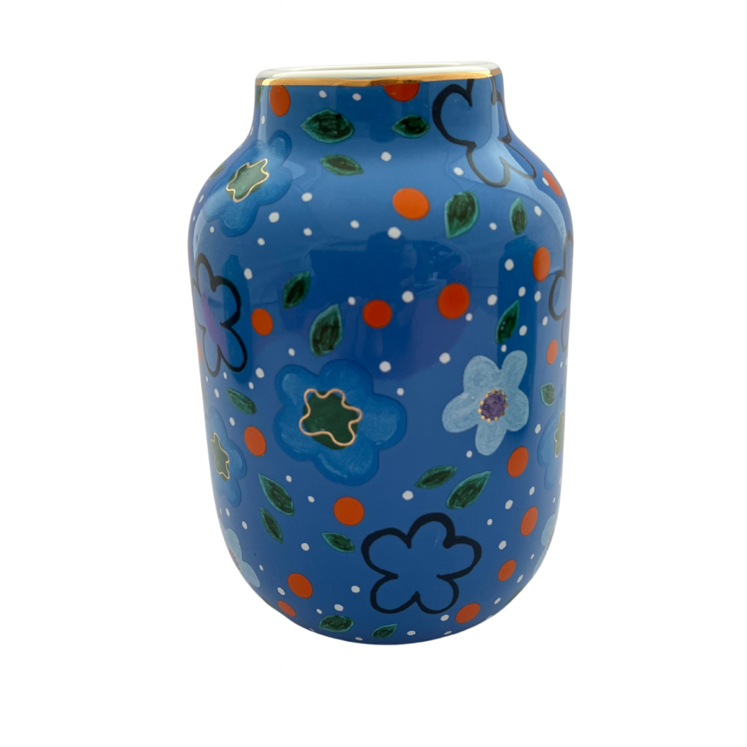 CARLA DINNAGE - GREEN TASSLE VASE - LARGE