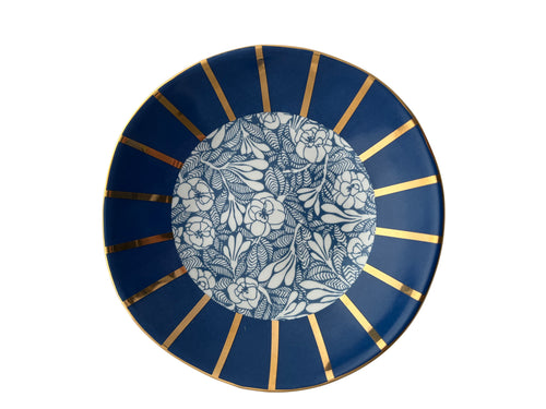 Blue trinket bowl ceramic gifts 