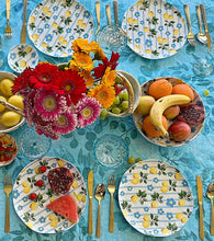 Load image into Gallery viewer, Plates dinnerware ceramic lemons
