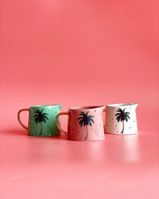 Load image into Gallery viewer, Set of 3 mini ceramic palm jugs

