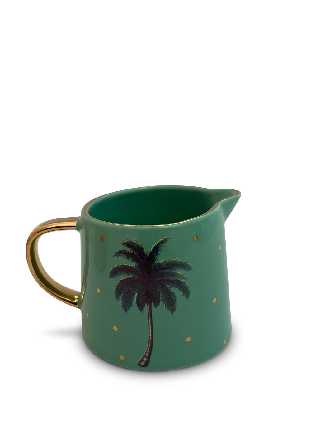 Green mini palm jug