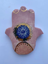 Load image into Gallery viewer, Set of 3 mini ceramic palm jugs
